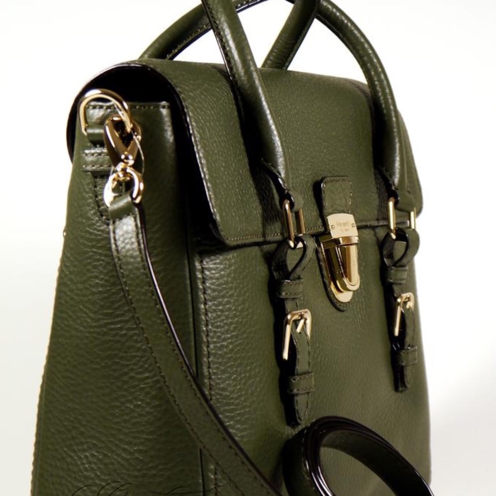 KATE SPADE green hand bag